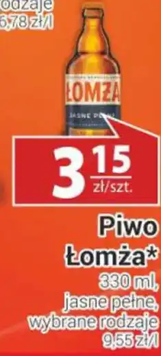 Nasz Sklep Piwo Łomża oferta