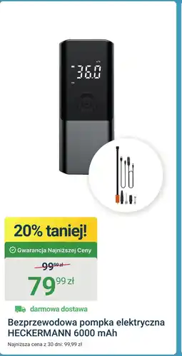 ERLI Pompka elektryczna Heckermann oferta
