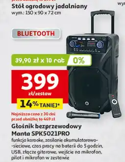 Auchan Głośnik Manta oferta