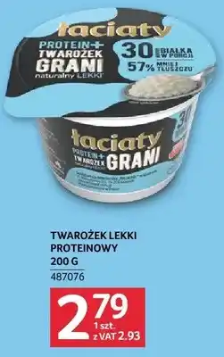 Selgros Twarożek lekki proteinowy Łaciaty Grani naturalny oferta