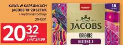 Selgros Kawa w kapsułkach Jacobs 18-20 sztuk wybrane rodzaje 294301 oferta