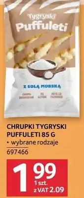Selgros Chrupki Tygryski Puffuleti wybrane rodzaje 697466 oferta