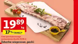 Auchan Żeberka wieprzowe oferta