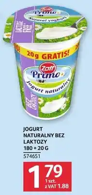 Selgros Jogurt naturalny bez laktozy Primo oferta