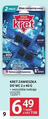 Selgros Zawieszka do WC Kret 2-pack wszystkie rodzaje 122571 oferta