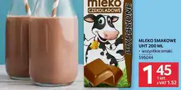 Selgros Mleko smakowe UHT wszystkie smaki oferta