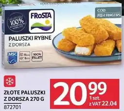 Selgros Złote paluszki z dorsza oferta