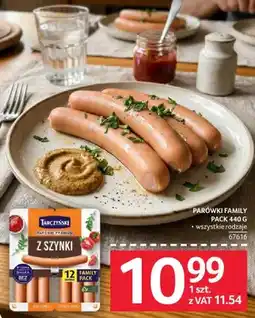Selgros Parówki Tarczyński Family Pack wszystkie rodzaje oferta