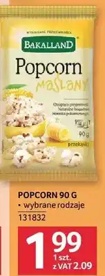 Selgros Popcorn maślany Bakalland wybrane rodzaje 131832 oferta