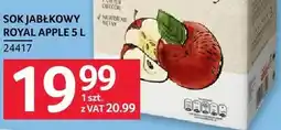 Selgros Sok jabłkowy 100% tłoczony Royal Apple 24417 oferta