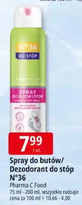 E.Leclerc Spray do butów/Dezodorant do stóp N°36 oferta