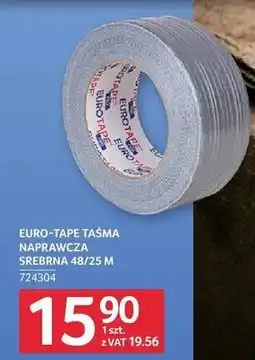 Selgros Euro-Tape taśma naprawcza srebrna 48/25m oferta