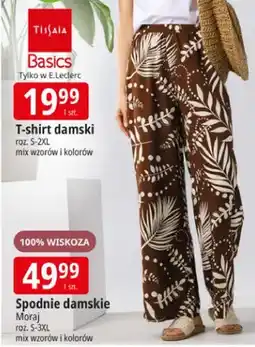 E.Leclerc Spodnie damskie Moraj 100% wiskoza mix wzorów i kolorów oferta