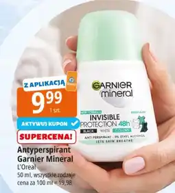 E.Leclerc Antyperspirant Garnier Mineral Invisible Protection 48h L'Oreal oferta