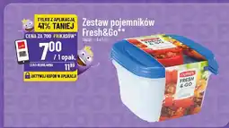 Polomarket Zestaw pojemników Fresh&Go Curver oferta