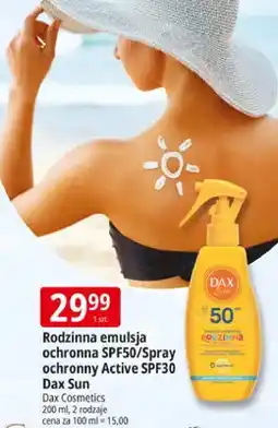 E.Leclerc Spray ochronny Active SPF30 Dax Sun oferta