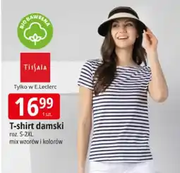 E.Leclerc T-shirt damski Tissaia roz. S-2XL oferta