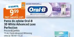 E.Leclerc Pasta do zębów Oral-B 3D White Advanced Luxe Perfection oferta