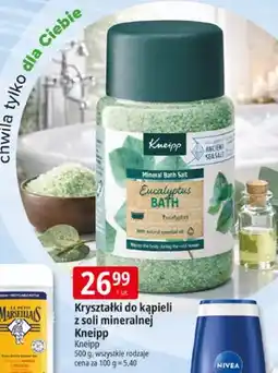 E.Leclerc Kryształki do kąpieli z soli mineralnej Kneipp Eucalyptus Bath oferta