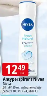 E.Leclerc Antyperspirant Nivea Fresh Natural oferta