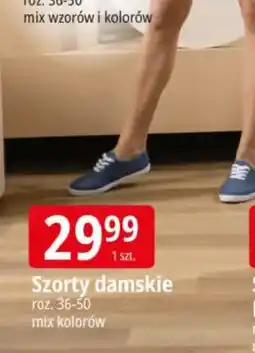E.Leclerc Szorty damskie roz. 36-50 oferta