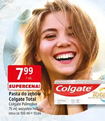 E.Leclerc Pasta do zębów Colgate Total oferta