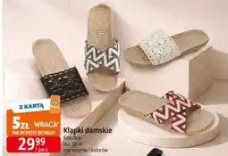 E.Leclerc Klapki damskie Kondor roz. 36-41 oferta