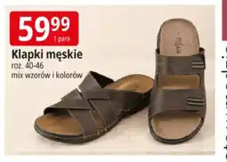E.Leclerc Klapki męskie Tiisaia roz. 40-46 oferta