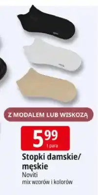 E.Leclerc Stopki damskie/męskie z modalem lub wiskozą Noviti oferta