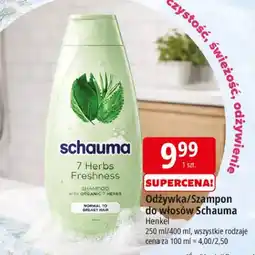 E.Leclerc Szampon do włosów Schauma 7 Herbs Freshness oferta