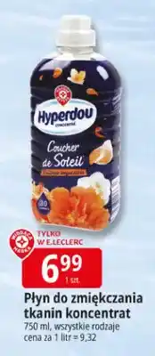 E.Leclerc Płyn do zmiękczania tkanin koncentrat Hyperdou Coucher de Soleil oferta