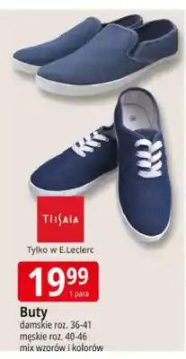 E.Leclerc Buty Tiisaia damskie roz. 36-41 męskie roz. 40-46 oferta