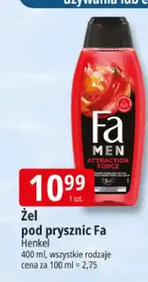E.Leclerc Żel pod prysznic Fa Men Attraction Force Henkel oferta