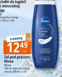 E.Leclerc Żel pod prysznic Nivea Creme Care oferta