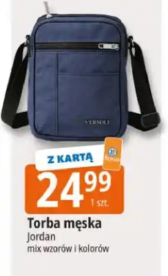 E.Leclerc Torba męska Versoli Jordan mix wzorów i kolorów oferta