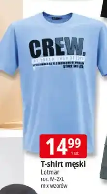 E.Leclerc T-shirt męski Lotmar roz. M-2XL mix wzorów oferta
