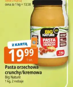 E.Leclerc Pasta orzechowa crunchy Big Nature oferta