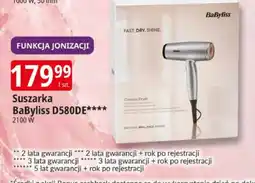 E.Leclerc Suszarka BaByliss D580DE 2100W funkcja jonizacji oferta