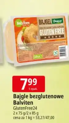 E.Leclerc Bajgle bezglutenowe Balviten GlutenFree24 Vegan oferta