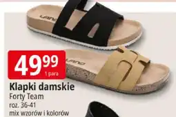 E.Leclerc Klapki damskie Forty Team roz. 36-41 oferta