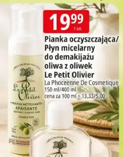 E.Leclerc Płyn micelarny do demakijażu oliwa z oliwek Le Petit Olivier oferta
