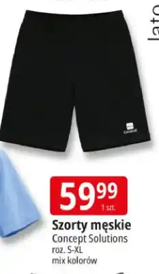 E.Leclerc Szorty męskie Campus Essential Concept Solutions roz. S-XL mix kolorów oferta