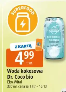 E.Leclerc Woda kokosowa Dr. Coco bio Eko Wital oferta