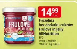 E.Leclerc Frużelina bez dodatku cukrów Frulove in Jelly AllNutrition SFD oferta