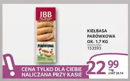 Selgros Kiełbasa parówkowa oferta