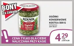 Selgros Ogórki konserwowe kostka oferta