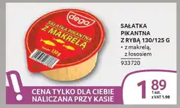 Selgros Sałatka pikantna z rybą oferta