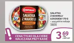 Selgros Sałatka z makreli/łososiem oferta