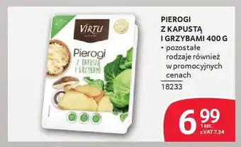 Selgros Pierogi z kapustą i grzybami oferta