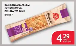 Selgros Bagietka z masłem czosnkowym, ziołowym oferta